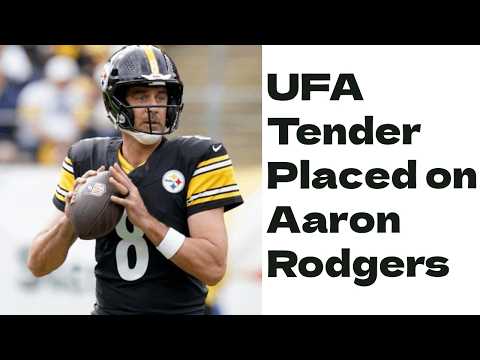 Steelers Place UFA Tender on Aaron Rodgers